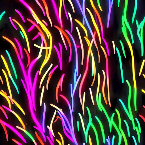 Neon Scribbles
