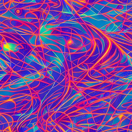 Neon Swirlscape