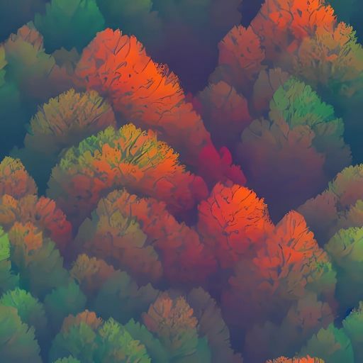 Flame-Kissed Foliage